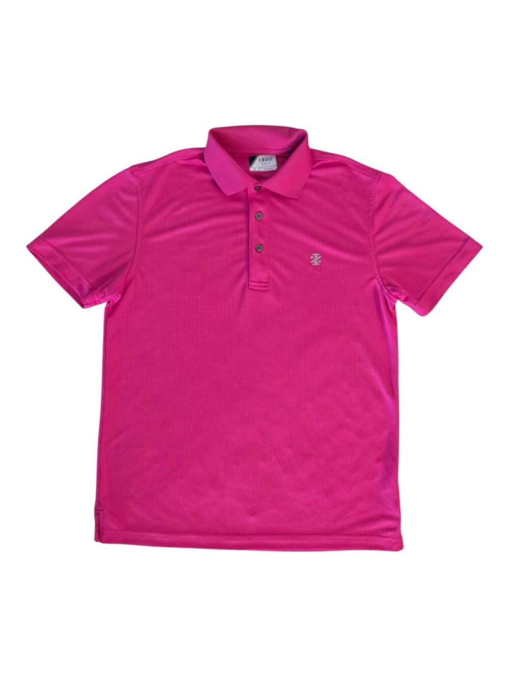 Izod Polo Golf Shirt Hot Pink Men's Small